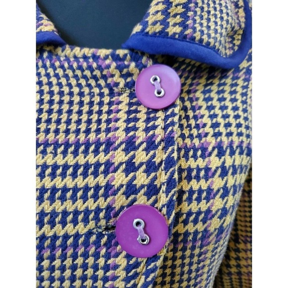 ANTHROPOLOGIE Dimri 100% Cotton Collared Long Sleeve Button Coat - Picture 3 of 11